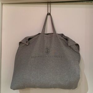 Brunello Cucinelli Garment Bag and padded BC hanger.